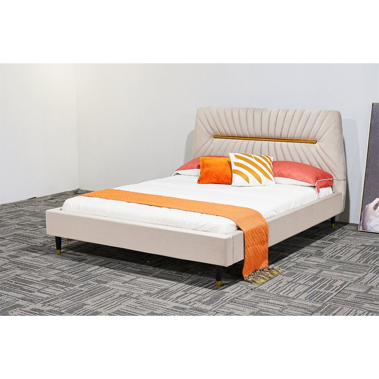 modern bed back cushion design, luxury bed design, double bed design