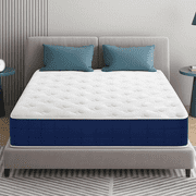 Full Size Mattress, 10 Inch Hybrid Full Mattress in A Box, Strong Edge Support, Pressure Relieve
