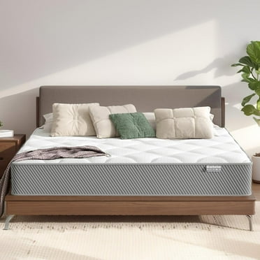 Queen Size Mattress, 12 Inch Memory Foam Hybrid Mattress Full Size in a Box, Back Pressure & Pain Relief, Medium Firm Mattresses, Motion Isolation,CertiPUR-US
