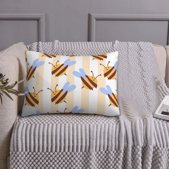 Queen Size Pillows Cases Standard Size 20x26 In - A Bee Soft Comfort Envelope Closure Pillowcases Standard