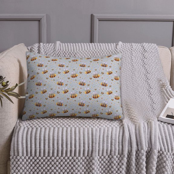 Queen Size Pillows Cases Standard Size 20x26 In - Bee Soft Comfort Envelope Closure Pillowcases Standard