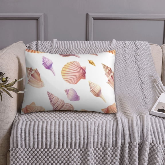 Queen Size Pillows Cases Standard Size 20x26 In - Conch Shell No.J911 Soft Comfort Envelope Closure Pillowcases Standard