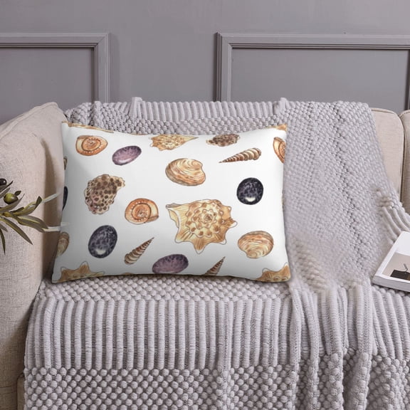 Queen Size Pillows Cases Standard Size 20x26 In - Conch Shell No.J929 Soft Comfort Envelope Closure Pillowcases Standard