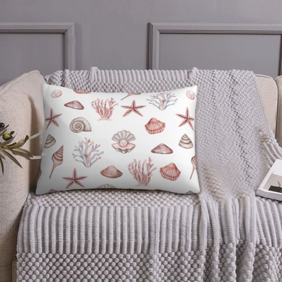 Queen Size Pillows Cases Standard Size 20x26 In - Conch Shell No.J933 Soft Comfort Envelope Closure Pillowcases Standard