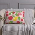 thumbnail image 1 of Queen Size Pillows Cases Standard Size 20x26 In - Cute Berry Flower Fruit Soft Comfort Envelope Closure Pillowcases Standard, 1 of 5