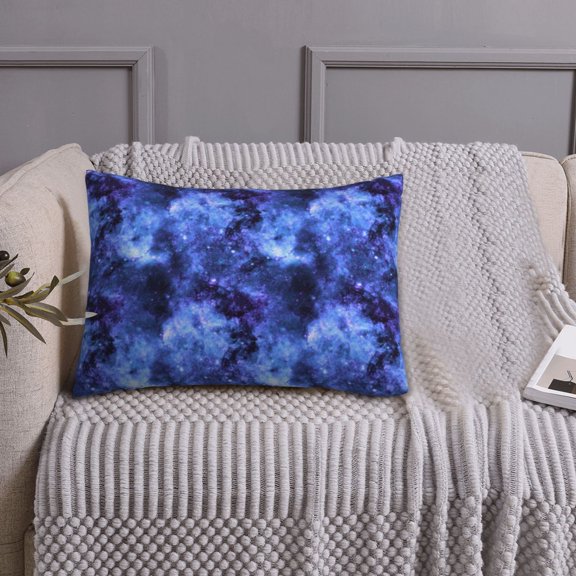Queen Size Pillows Cases Standard Size 20x26 In - blue Starry sky Violet aesthetic Soft Comfort Envelope Closure Pillowcases Standard