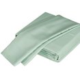 thumbnail image 1 of Queen Size Premium 4 Piece Tencel Lyocell sheet Set for Women & Men, Silky Soft, Oeko-TEX Certified, Light Green, 1 of 5