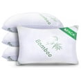Queen Size Set of 4 Cooling Bed Pillows for Sleeping Back, Stomach