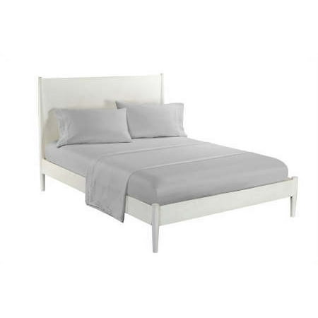 Queen Size Sheet Set Grey- Breathable & Cooling Sheets - Hotel Luxury Bed Sheets - Extra Soft - Deep Pockets - Easy Fit - 4 Piece Set - Wrinkle Free - Comfy – White Sheets - Queens Sheets – 4 PC