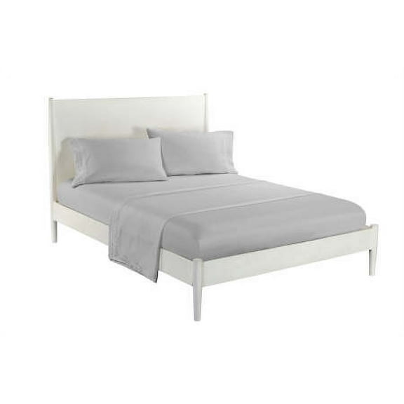 Queen Size Sheet Set Grey- Breathable & Cooling Sheets - Hotel Luxury Bed Sheets - Extra Soft - Deep Pockets - Easy Fit - 4 Piece Set - Wrinkle Free - Comfy – White Sheets - Queens Sheets – 4 PC