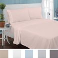 thumbnail image 1 of Queen Solid Color Brushed Microfiber 4-Piece Sheet Set, 1800 Luxury Hotel Collection, 1 of 9