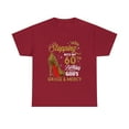 thumbnail image 1 of Queen Stepping into My 60th Birthday with God's Grace and Mercy T-shirt, 1 of 2
