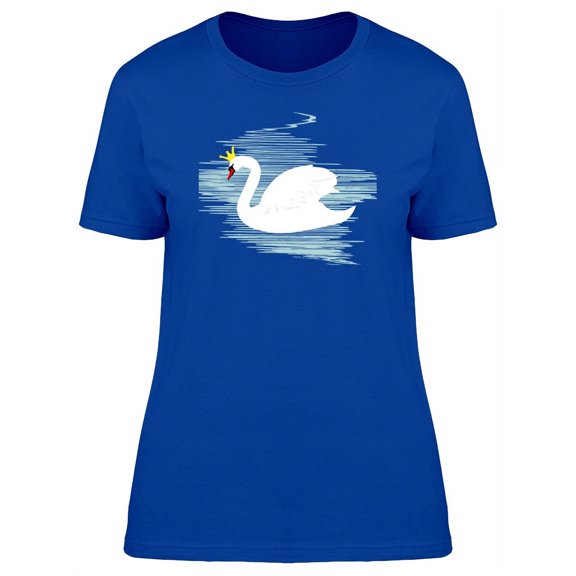 Queen Swan Doodle Tee Women's -Image by Shutterstock