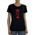 thumbnail image 1 of Queen T-Shirt Women -GoatDeals Designs, Female Large, 1 of 4