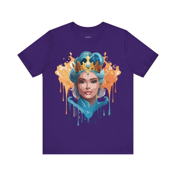 Queen Woman Portrait Graphic Unisex 100 Cotton Vintage Artwork Tee 16