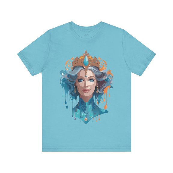 Queen Woman Portrait Graphic Unisex 100 Cotton Vintage Artwork Tee 23