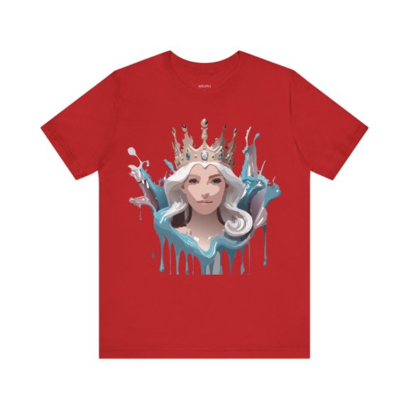Queen Woman Portrait Graphic Unisex 100 Cotton Vintage Artwork Tee 9