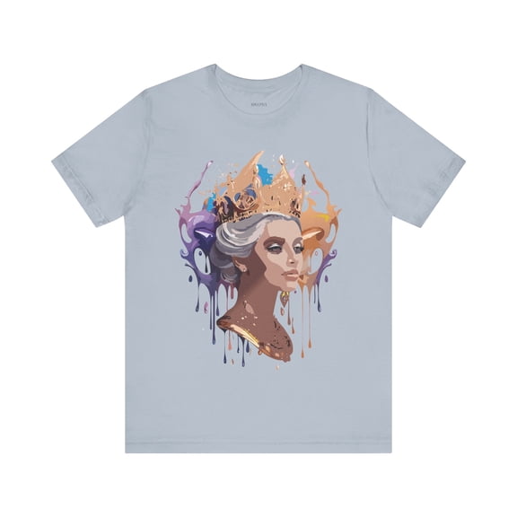 Queen Woman Portrait Graphic Unisex 100 Cotton Vintage Artwork Tee 21