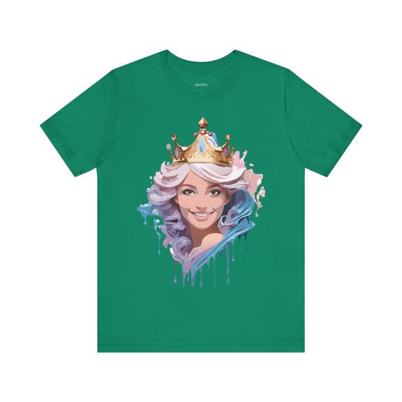 Queen Woman Portrait Graphic Unisex 100 Cotton Vintage Artwork Tee 3