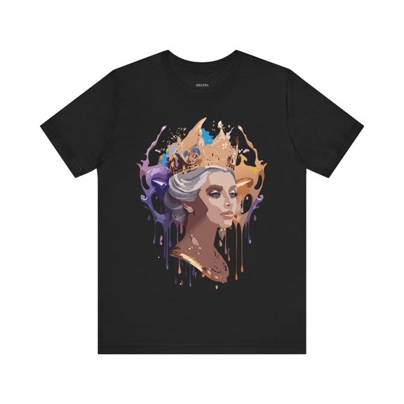 Queen Woman Portrait Graphic Unisex 100 Cotton Vintage Artwork Tee 20