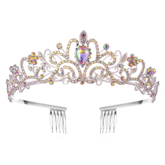 Queen Tiaras Crowns Headbands for Weddings and Parties Crystal Headpiece for Bride Special Occasion Stage Show Headwear