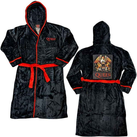 Queen Unisex Bathrobe Classic Crest (Medium - Large)