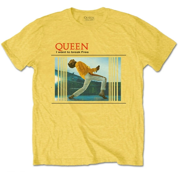 Queen Unisex T-Shirt Break Free (Large)