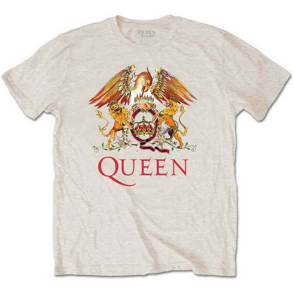 Queen Unisex T-Shirt Classic Crest (Small)