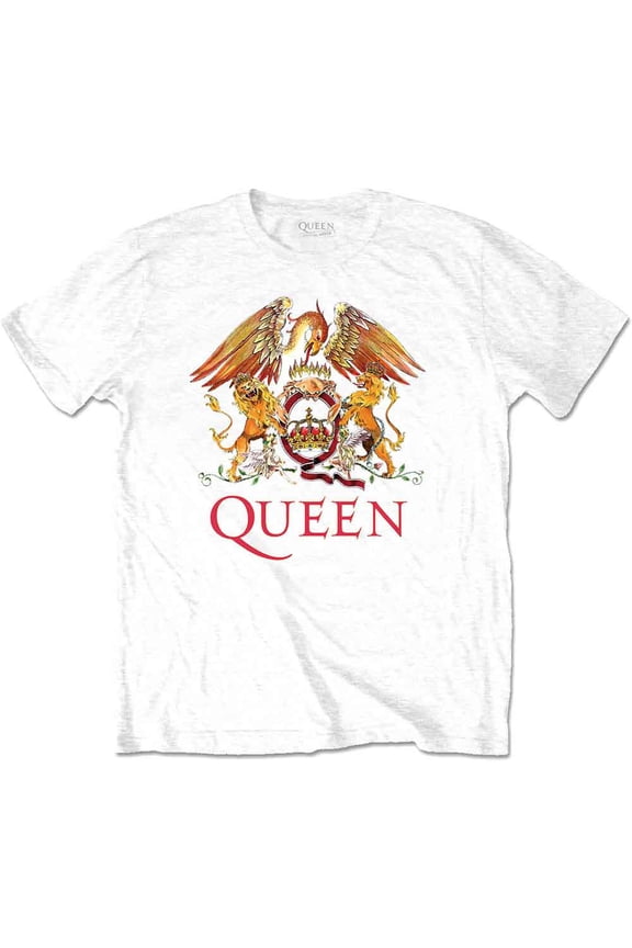 Queen Unisex T-Shirt Classic Crest (Small)