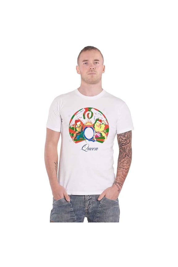 Queen Unisex T-Shirt: Snowflake Crest