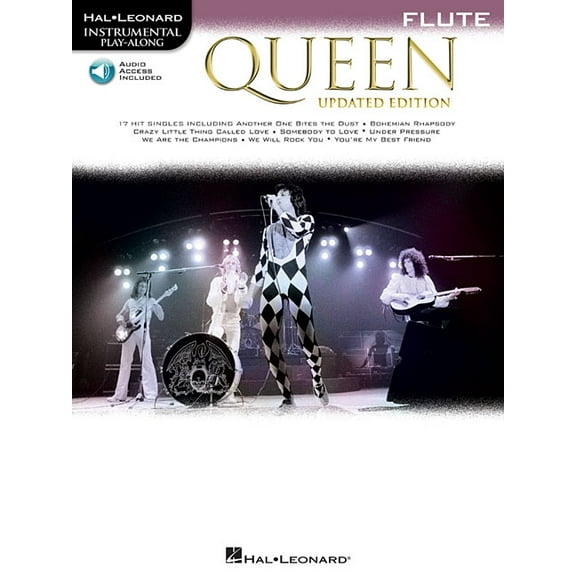 Queen - Instrumental Play-Along for Flute (Book/Online Audio), (Paperback)