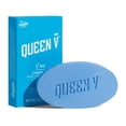 thumbnail image 1 of Queen V V Bar- Cleansing Bar, 3.5 oz., pH Balanced, Enriched with Aloe and Rose Water, For Use on External Intimate Area, 1 of 8