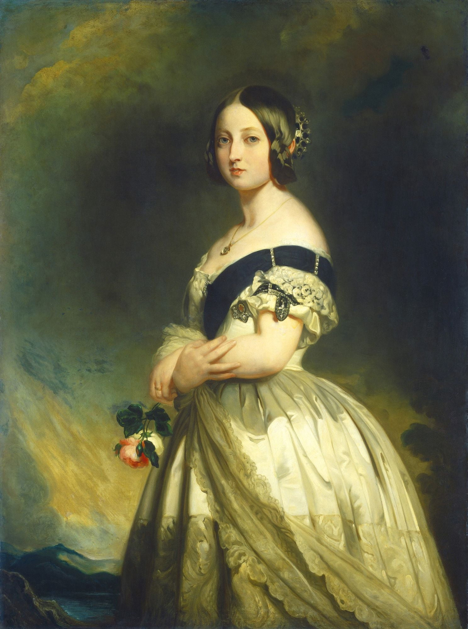 Queen Victoria Canvas Art - (24 x 36)