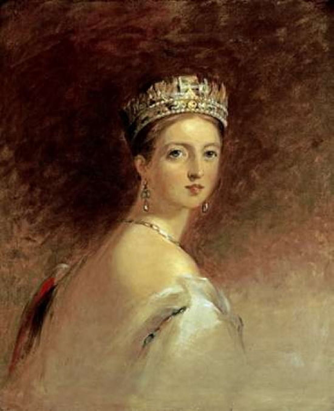 Queen Victoria Canvas Art - Thomas Sully (20 x 24)