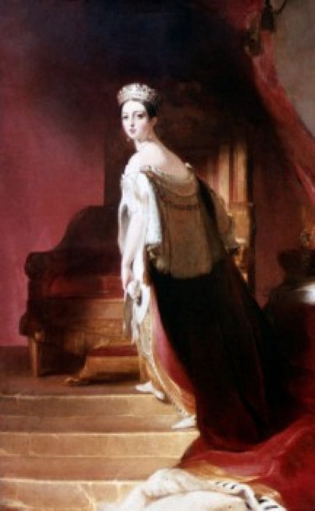 Queen Victoria Thomas Sully (1783-1872 American) Canvas Art - Thomas Sully (18 x 24)