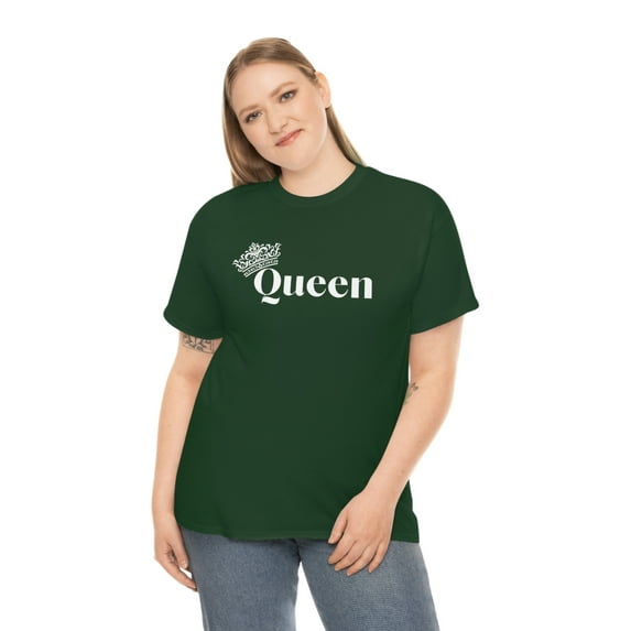 Queen White Tee