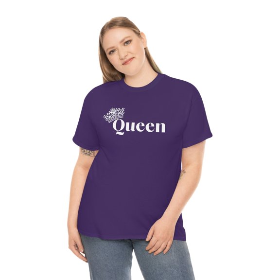 Queen White Tee