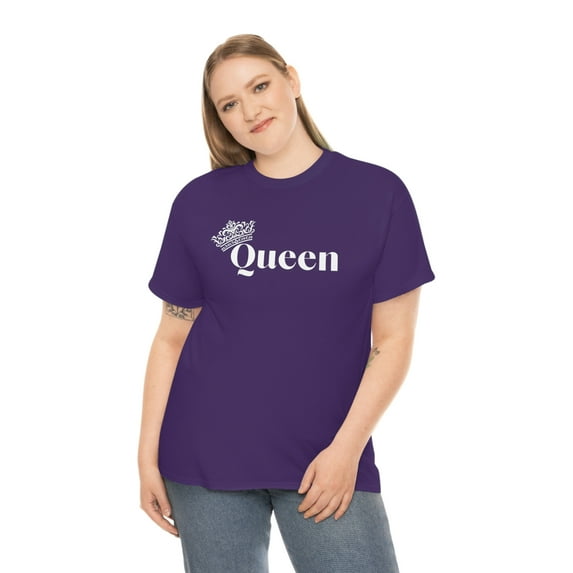 Queen White Tee