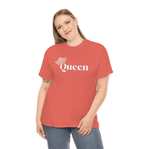 Queen White Tee