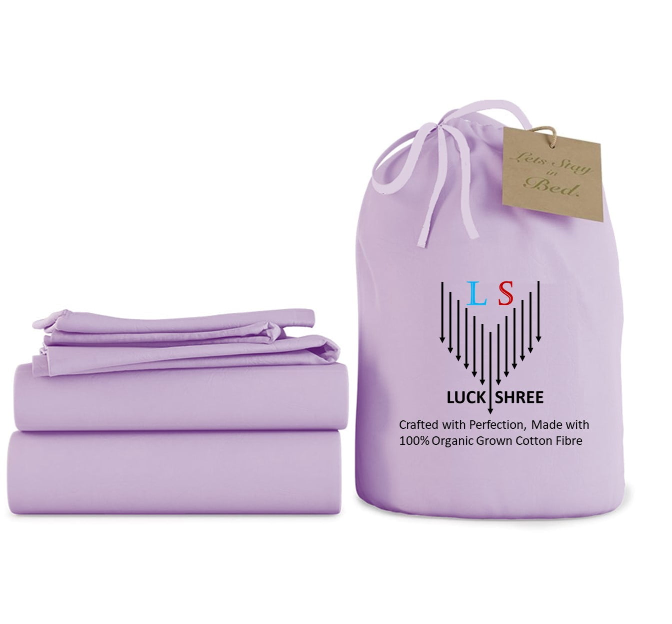 Queen XL Size Organic Cotton Sheet Set 700ThreadCount 100 Organic