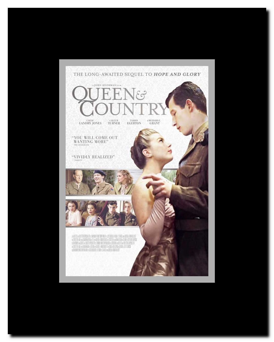 Queen and Country Framed Movie Poster
