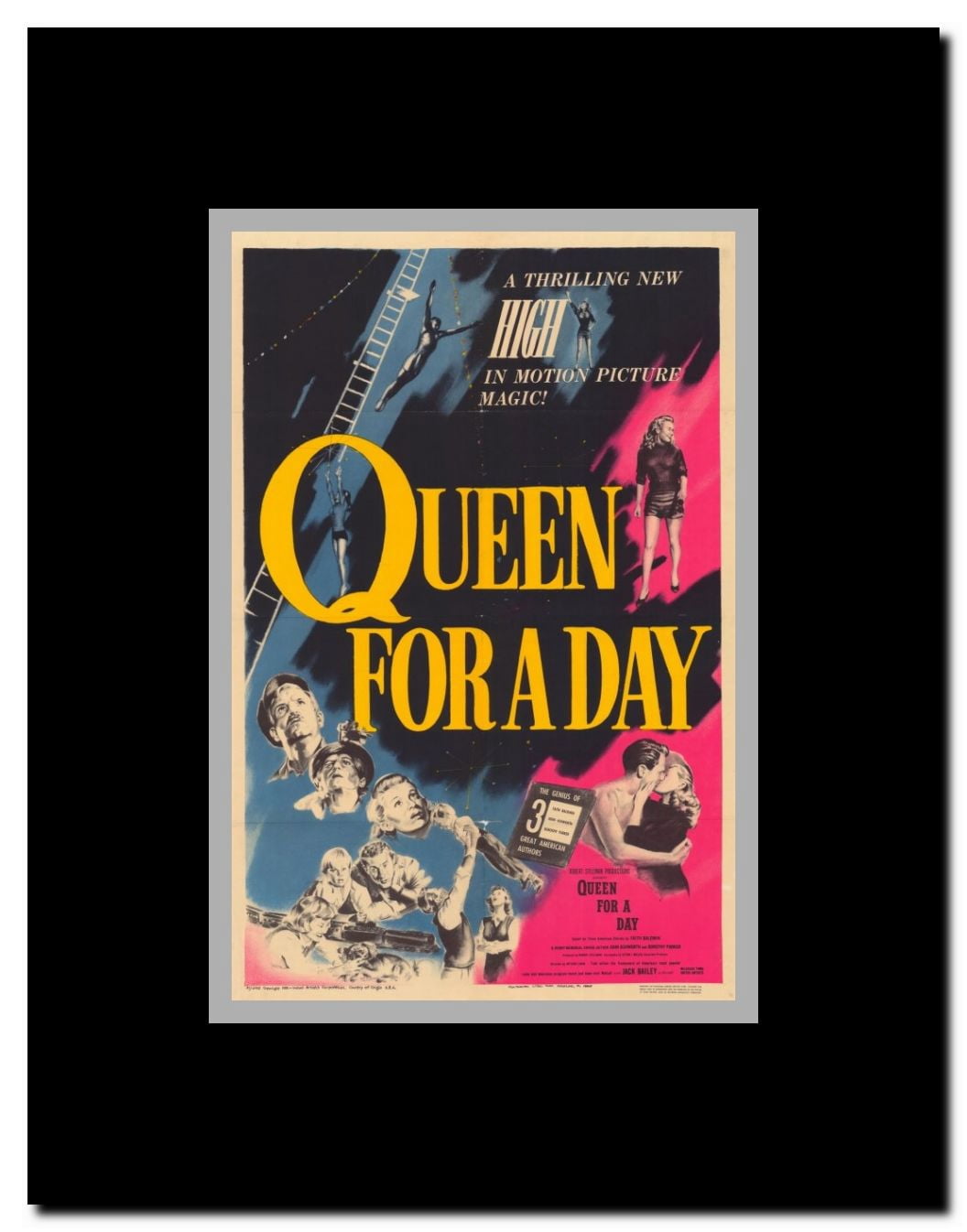 Queen for a Day Framed Movie Poster