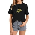 thumbnail image 1 of Queen of Casual: Women's Crew Neck Printed T-Shirt, 1 of 3