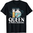 thumbnail image 1 of Queen-of Chemical-Engineering design funny chemical-engineer Funny Creative Graphic T-Shirt, 1 of 3