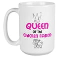 thumbnail image 1 of Queen of Chicken Farm Coffee & Tea Gift Mug (15oz), 1 of 3