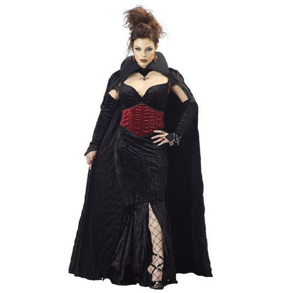 Queen of Darkness Vampiress Countess of Mayhem Adult Costume Size: Small