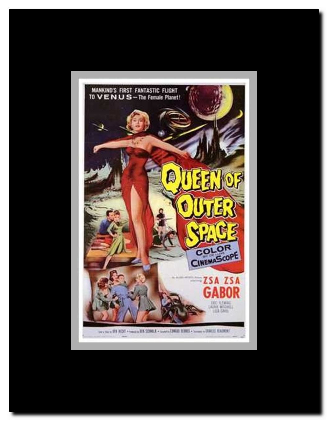 Queen of Outer Space Framed Movie Poster