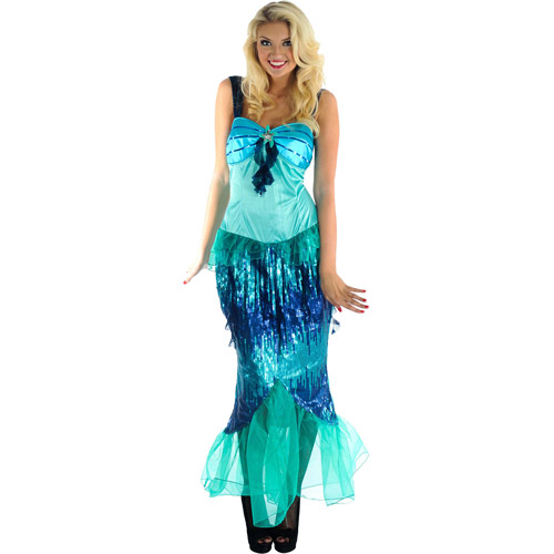 Queen of Sea Adult Halloween Costume - Walmart.com