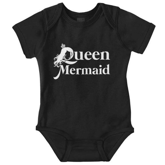 Queen of the Mermaids Beach Lover Bodysuit Jumper Girls Infant Baby Brisco Brands 12M