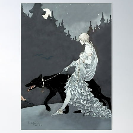 â€œQueen of the Nightâ€ by Marjorie Miller Poster, 12x18 UNFRAMED